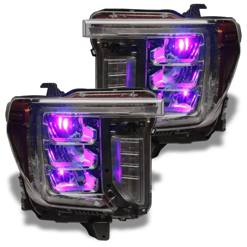 Oracle Colorshift RGB Demon Eye GMC Sierra 2500/3500 (20-21) [Headlight Upgrade] 1440-334