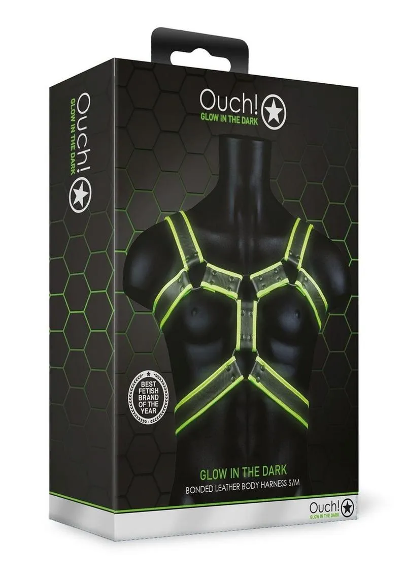 Ouch! Bonded Leather Body Harness