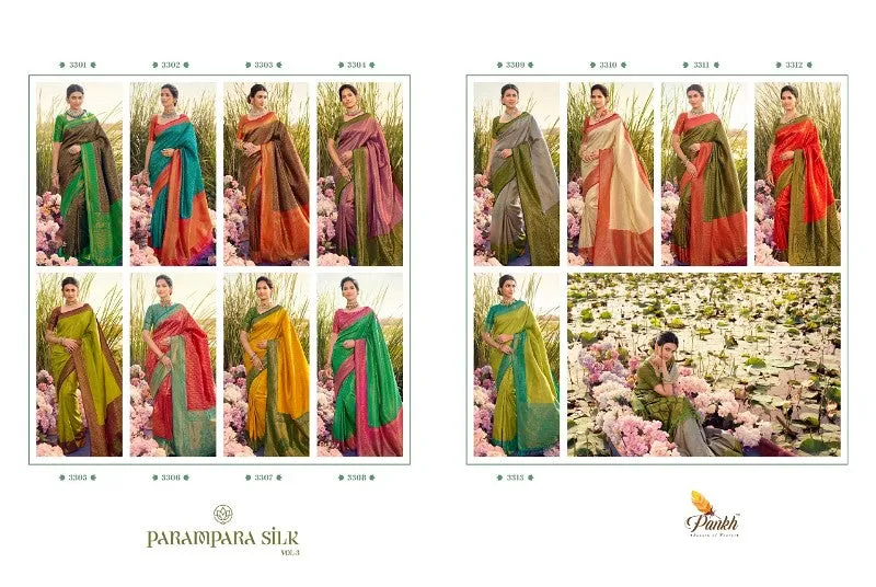 Pankh Parampara Silk 3 Festive Wear Saree Collection (1755x13)