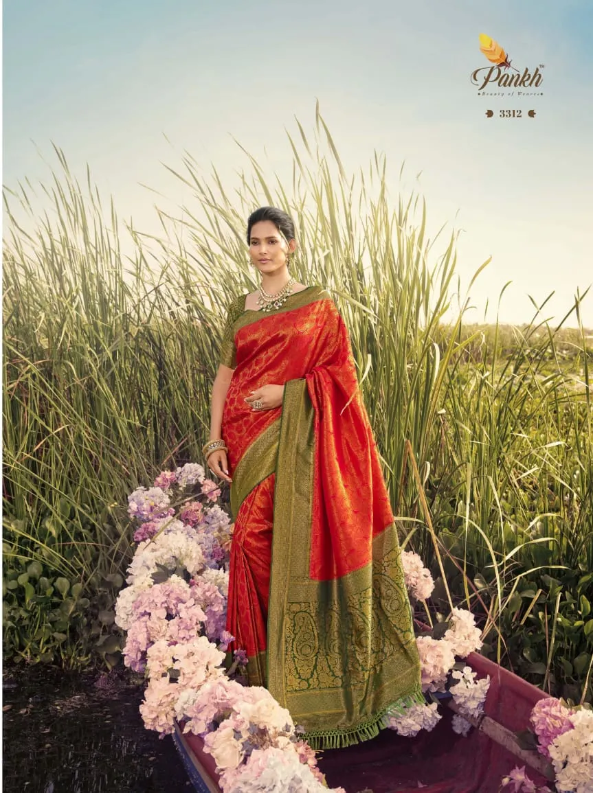 Pankh Parampara Silk 3 Festive Wear Saree Collection (1755x13)