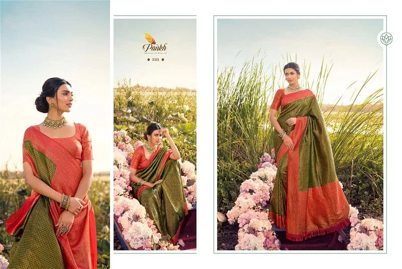 Pankh Parampara Silk 3 Festive Wear Saree Collection (1755x13)