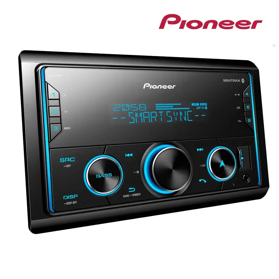 Pioneer MVH-S425BT 2-Din Media Player With Bluetooth & Spotify