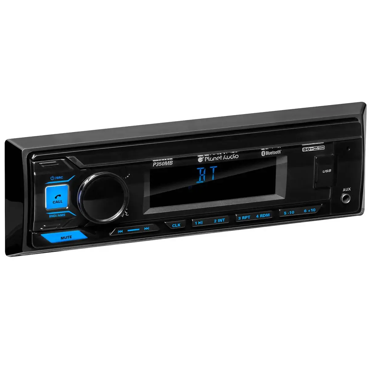 Planet Audio P350MB Car Stereo Single DIN Digital Media AM/FM Receiver