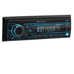 Planet Audio P370MB 1-DIN Bluetooth USB/SD AUX Digital Media Receiver
