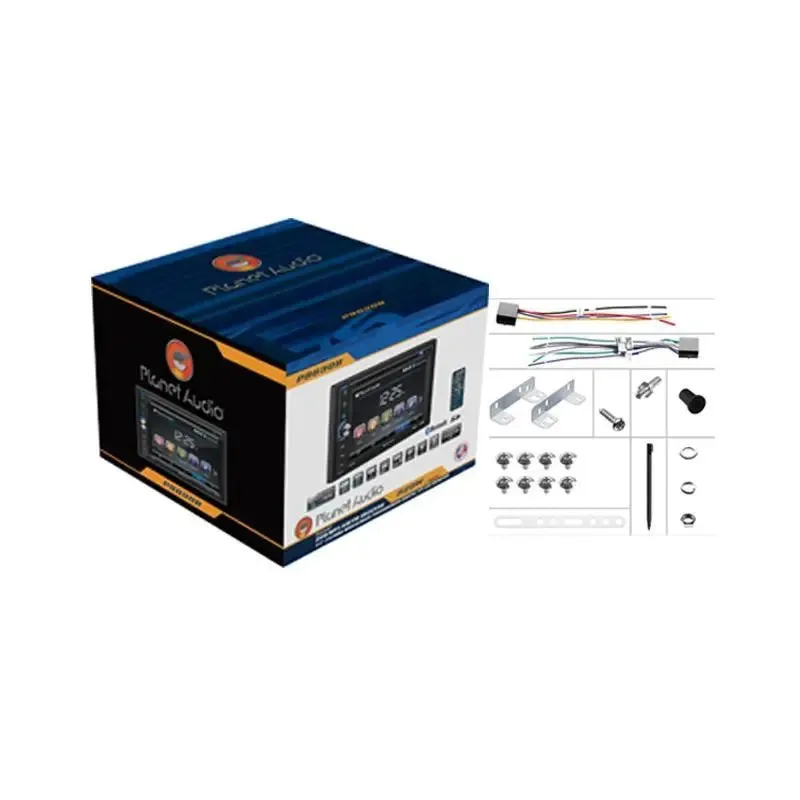 Planet Audio P9630B 6.2" Touchscreen DVD USB SD AUX Bluetooth Stereo
