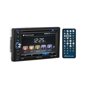Planet Audio P9630B 6.2" Touchscreen DVD USB SD AUX Bluetooth Stereo