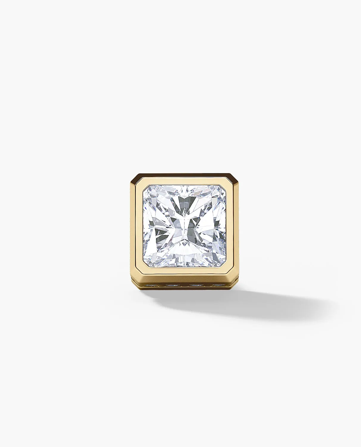 Ready to Ship - LA PAZ 14k Yellow Gold Single Stud Earring with 1.06ct Diamonds