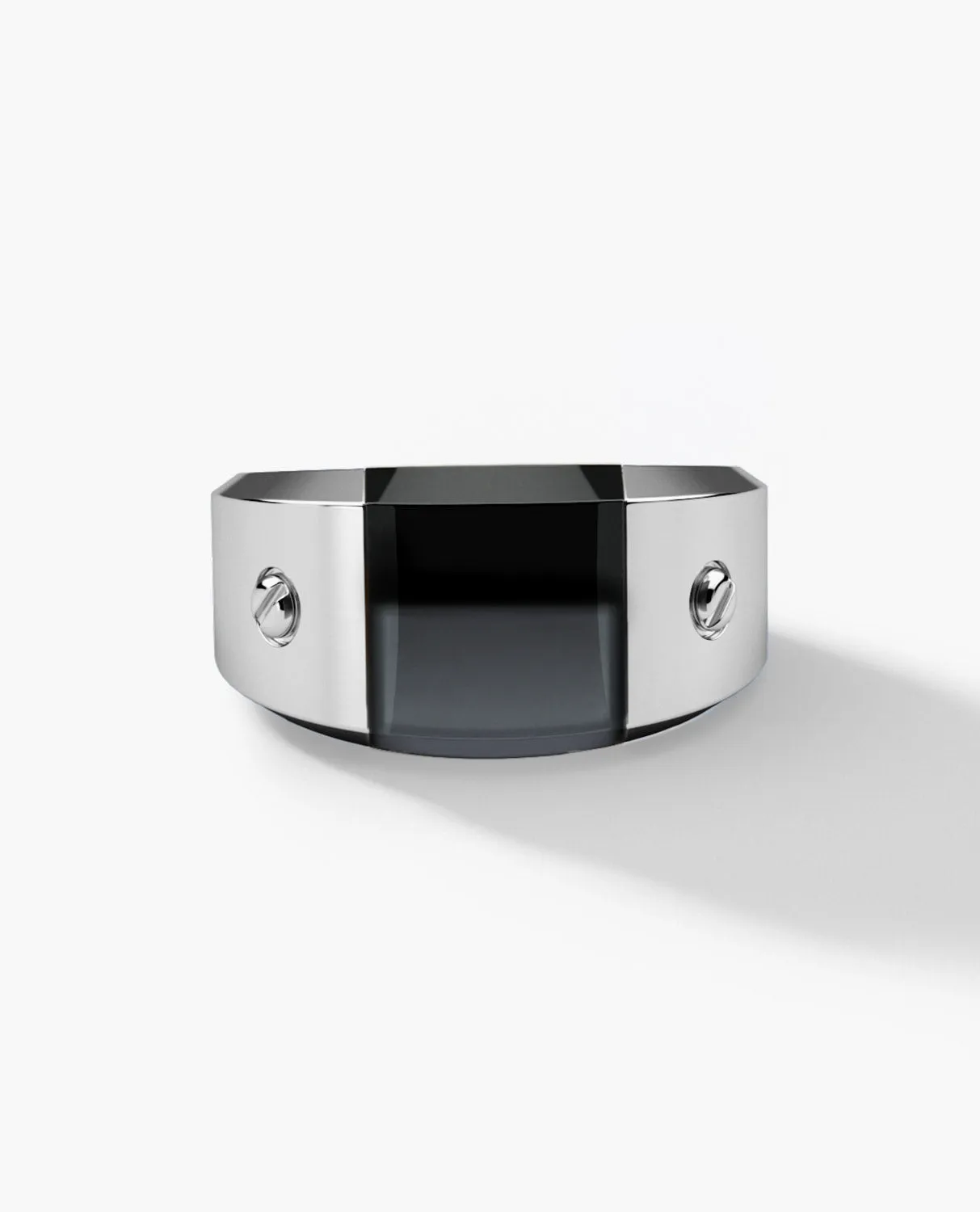 Ready to Ship - MONTANA Gold Ring with Black Onyx