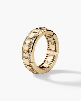 Ready to Ship - REX Gold Ring with 0.40ct Diamonds