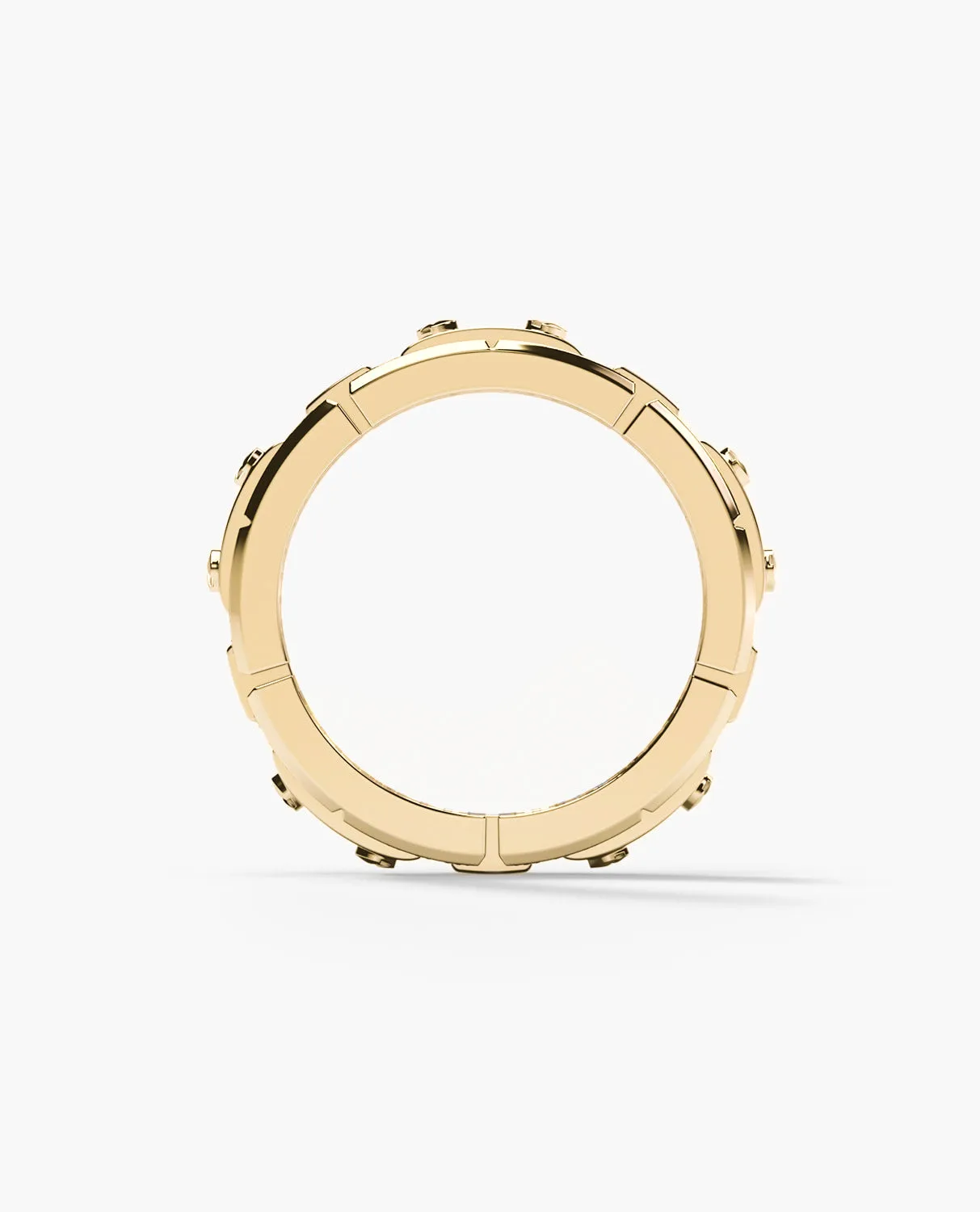 Ready to Ship - REX Gold Ring with 0.40ct Diamonds