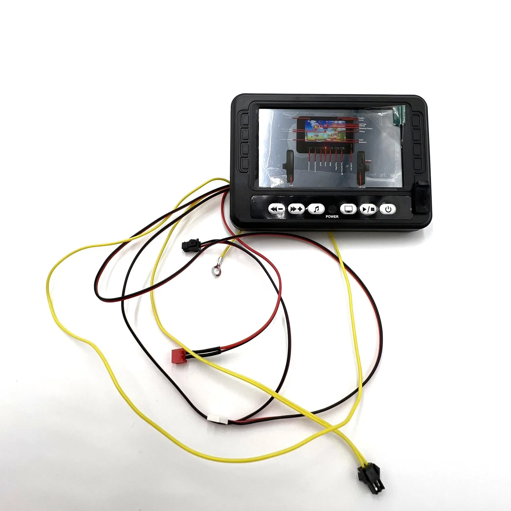 Replacement Media Player Console for Kids Ride on's - Smart LCD Screen - 107-673