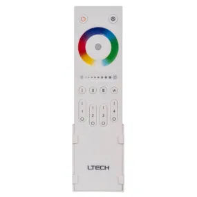 RGBW 4 Zone LED Strip Remote Controller White Havit Commercial - HCP-78241