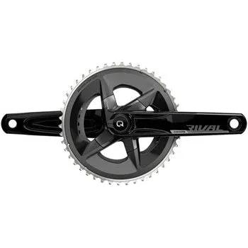 Rival AXS Bicycle Crankset with Quarq Power Meter - 170mm, 12-Speed, 46/33t Yaw, 107 BCD, DUB Spindle Interface, D1