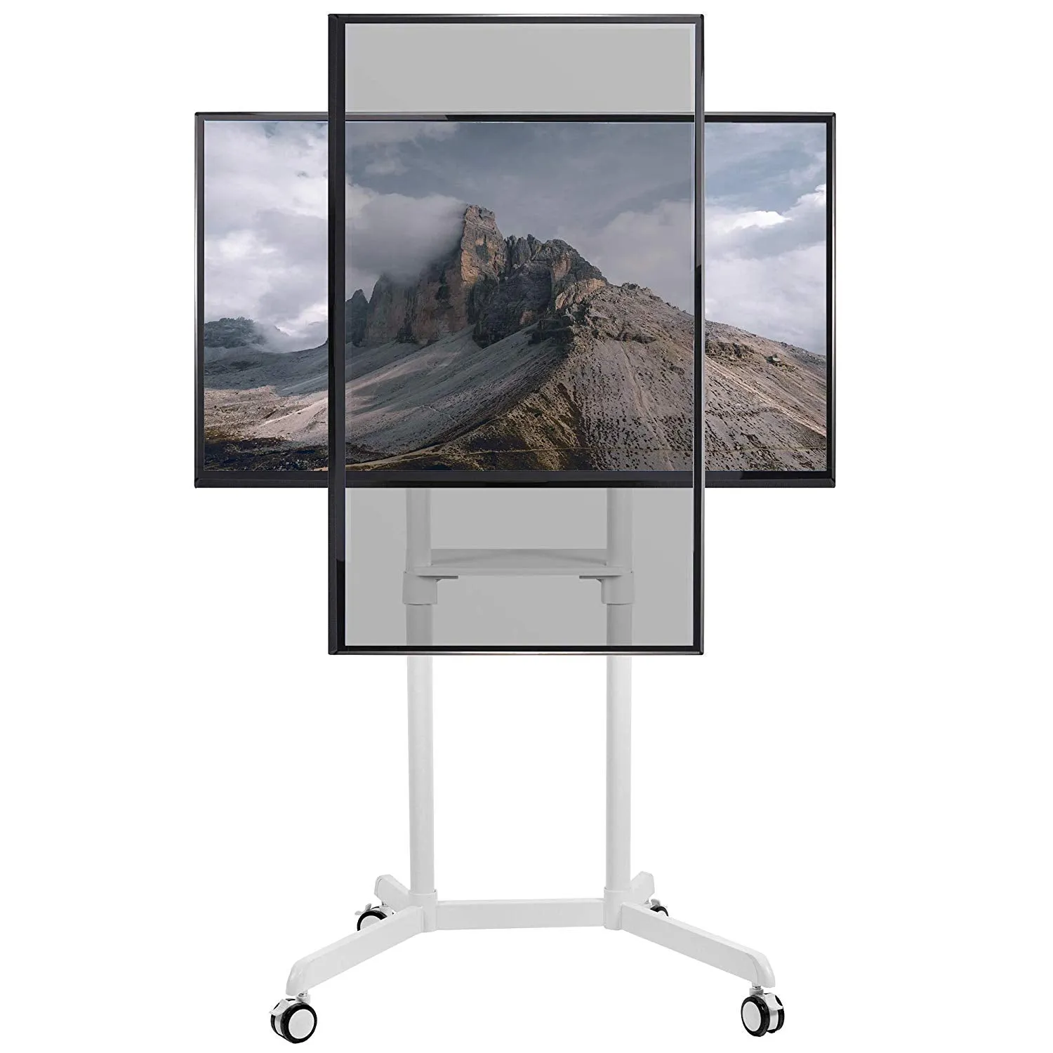 Rotating TV Cart for 32" to 88" TVs