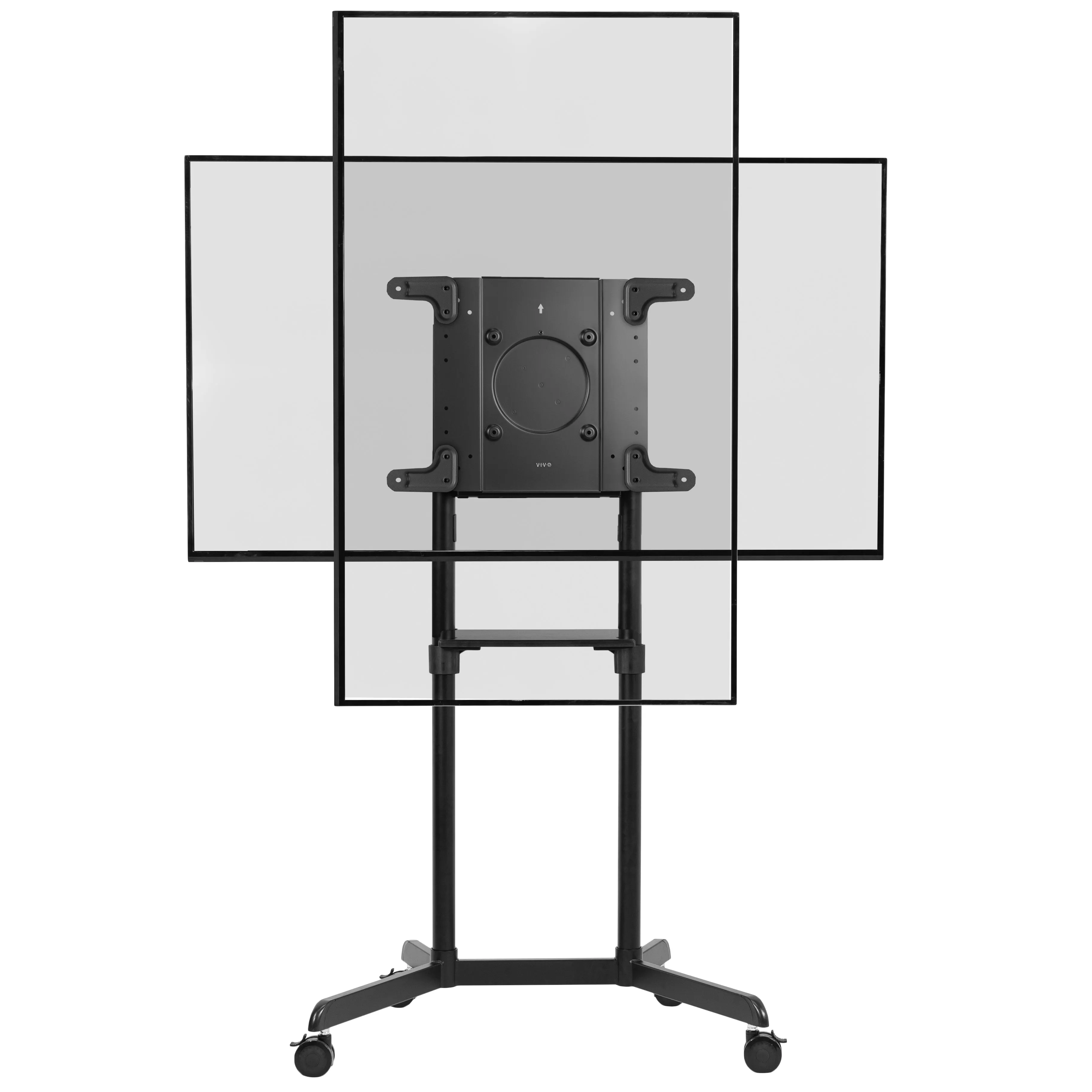 Rotating TV Cart for 32" to 88" TVs