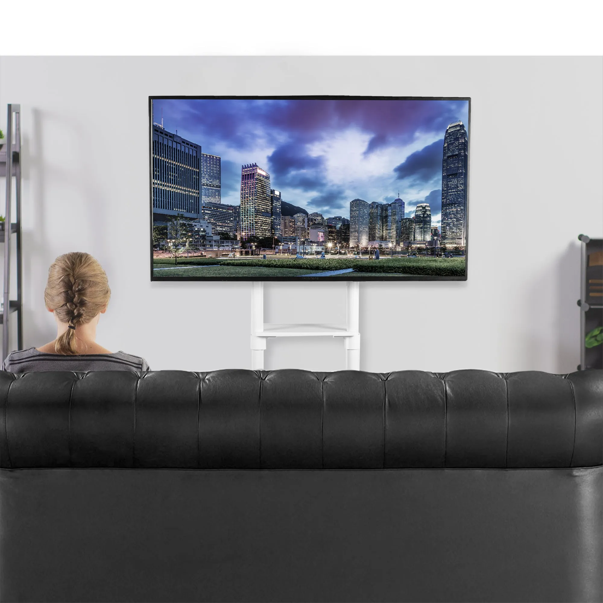 Rotating TV Cart for 32" to 88" TVs