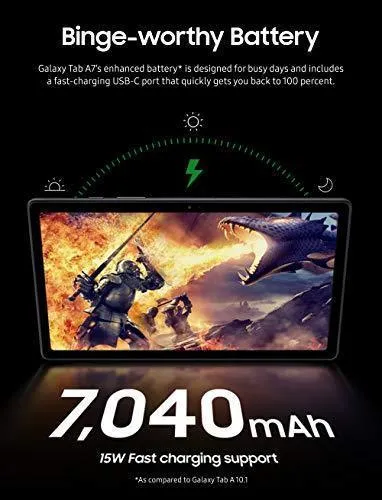 Samsung Galaxy Tab A7 10.4 Wi-Fi 32GB Silver (SM-T500NZSAXAR)