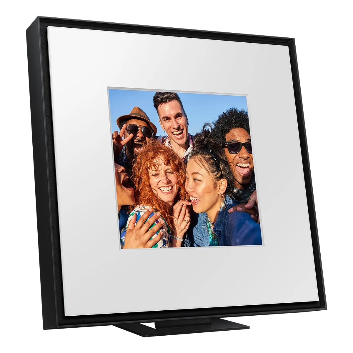 Samsung LS03D 75" The Frame QLED 4K HDR Smart TV with Slim-Fit Wall Mount (2024) and HW-LS60D Music Frame Bluetooth Speaker with Wall Mount