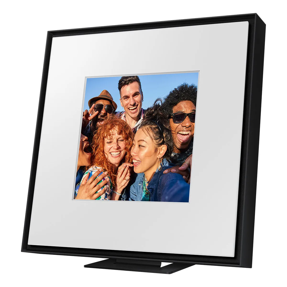 Samsung LS03D 75" The Frame QLED 4K HDR Smart TV with Slim-Fit Wall Mount (2024) and HW-LS60D Music Frame Bluetooth Speaker with Wall Mount