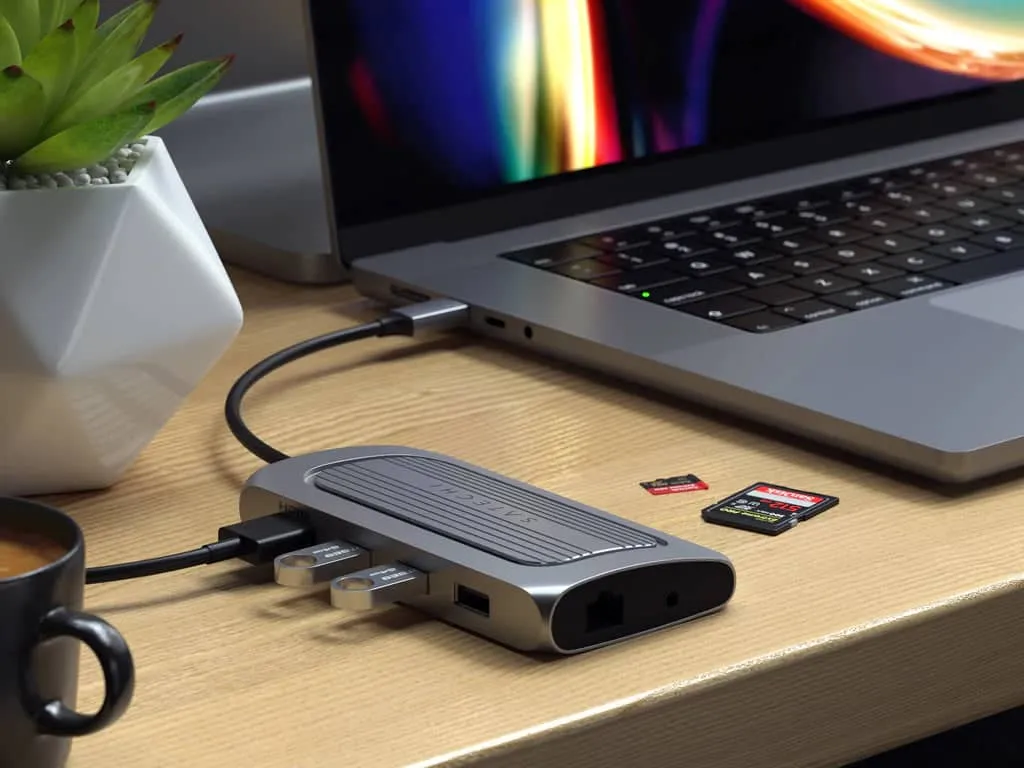 Satechi USB4 Multiport Adapter with 8K HDMI (Space Grey)