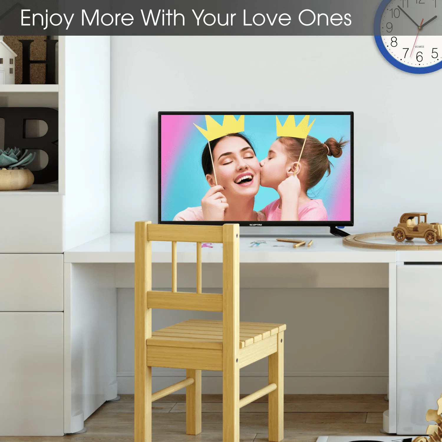 Sceptre 32" Class 720P HD LED TV X322BV-SR