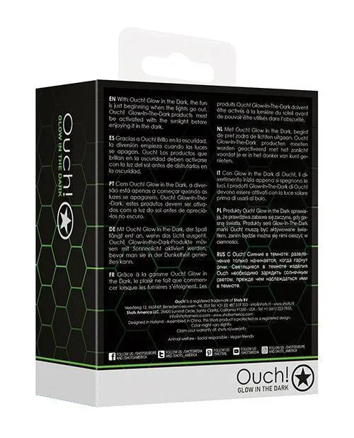 Shots Ouch Ball Sack - Glow In The Dark