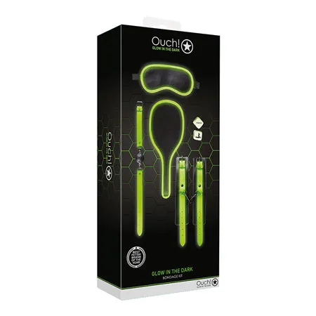 Shots Ouch Bondage Kit #1 - Glow in the Dark