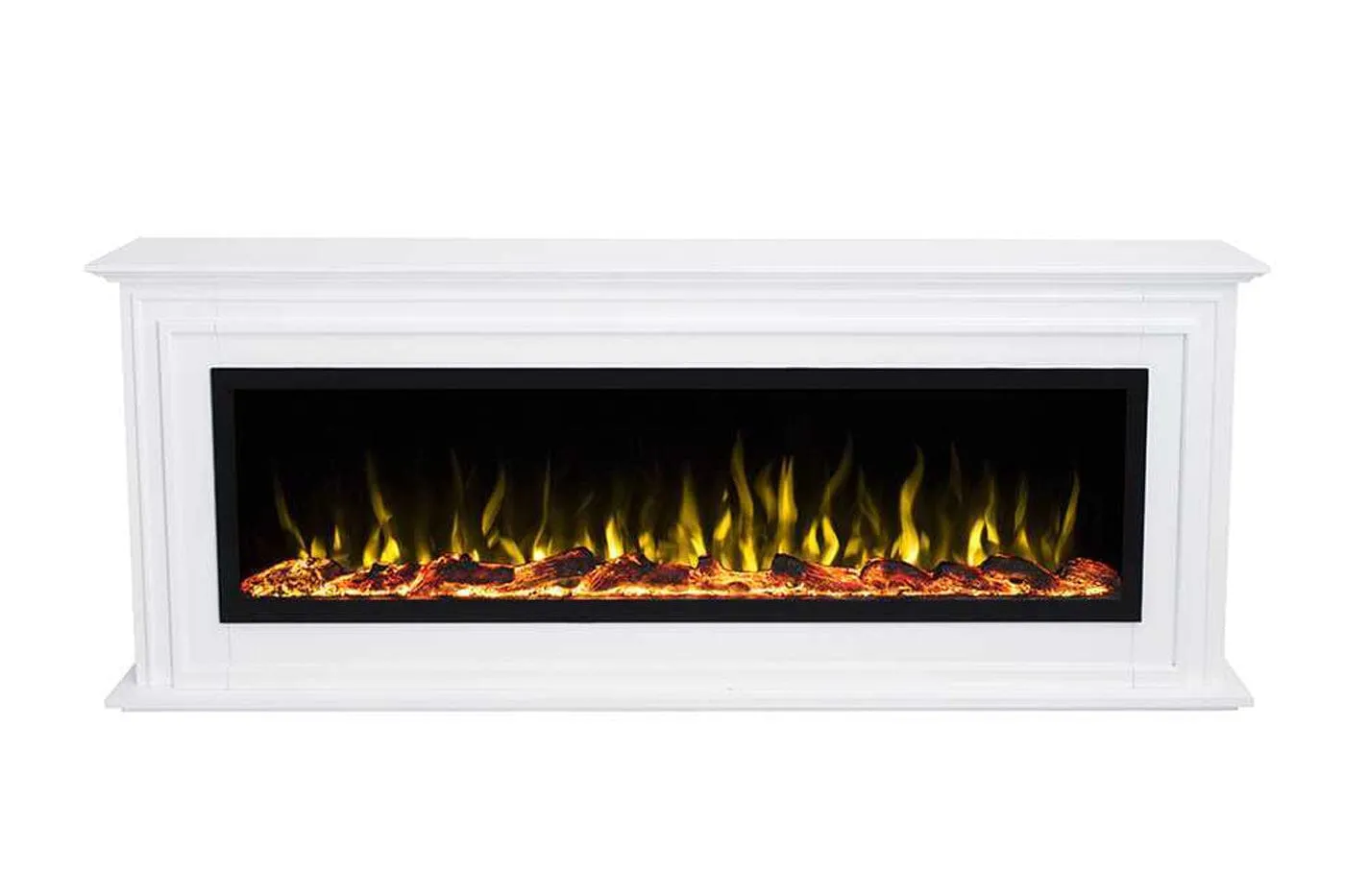 Sideline Elite 50 Inch Smart Electric Fireplace with Encase Surround Mantel
