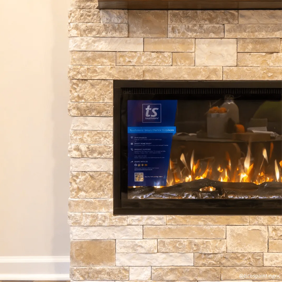 Sideline Elite 60 Inch Recessed Smart Electric Fireplace 80037