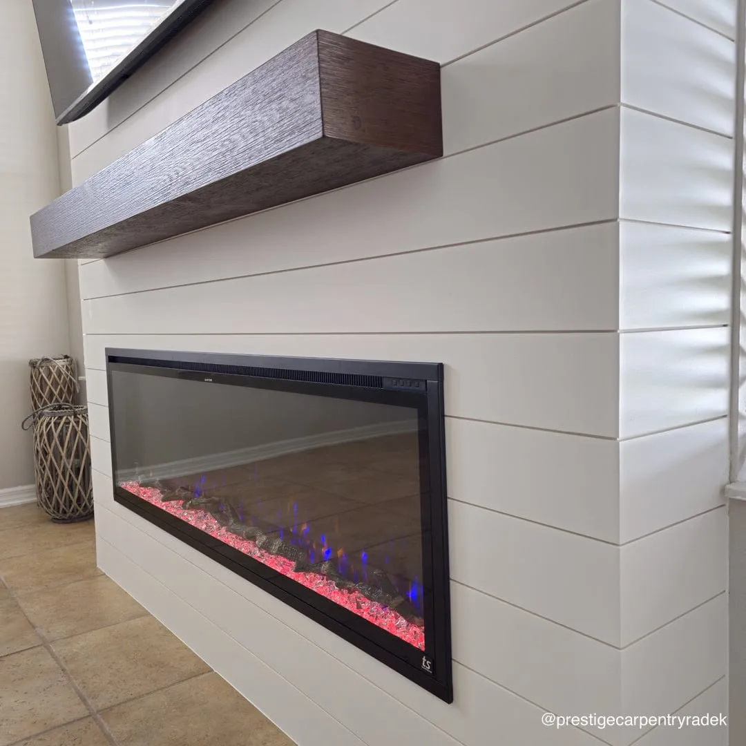 Sideline Elite 60 Inch Recessed Smart Electric Fireplace 80037