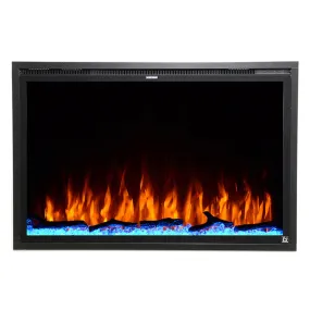 Sideline Elite Smart 80052 Forte 40 Inch WiFi-Enabled Recessed Electric Fireplace (Alexa/Google Compatible) Refurbished