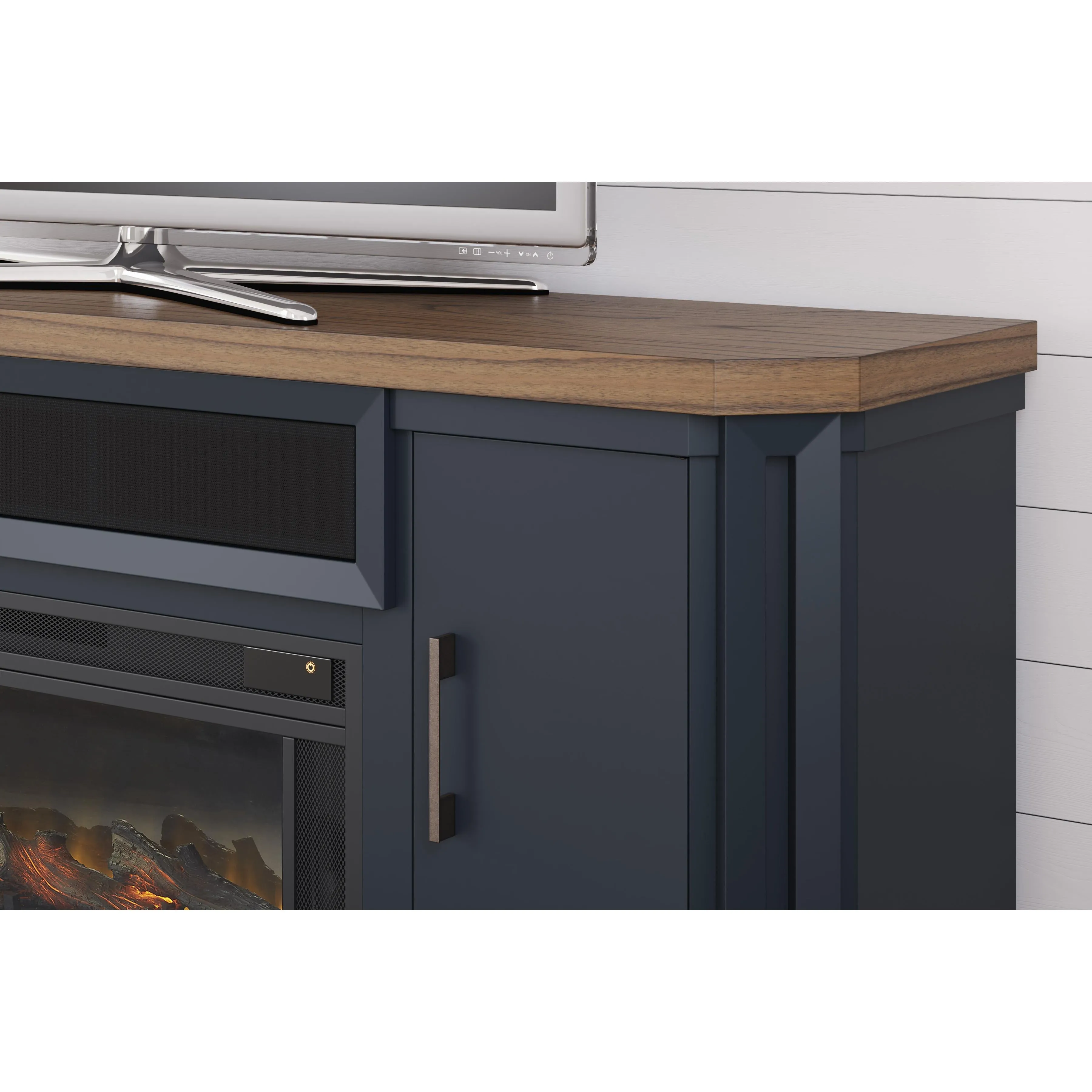 Signature Design by Ashley Landocken TV Stand W402-68/W100-12