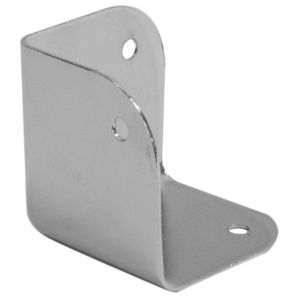 Silver Metal Corners for Back of PA Speakers and Subwoofer Cabinets - 8 Pack