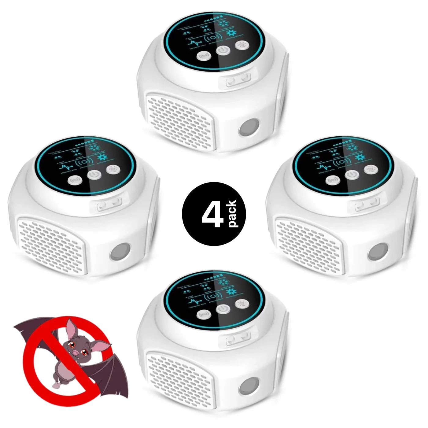 Smart Bat Indoor Repeller - 360° Coverage for Bats-Free Home