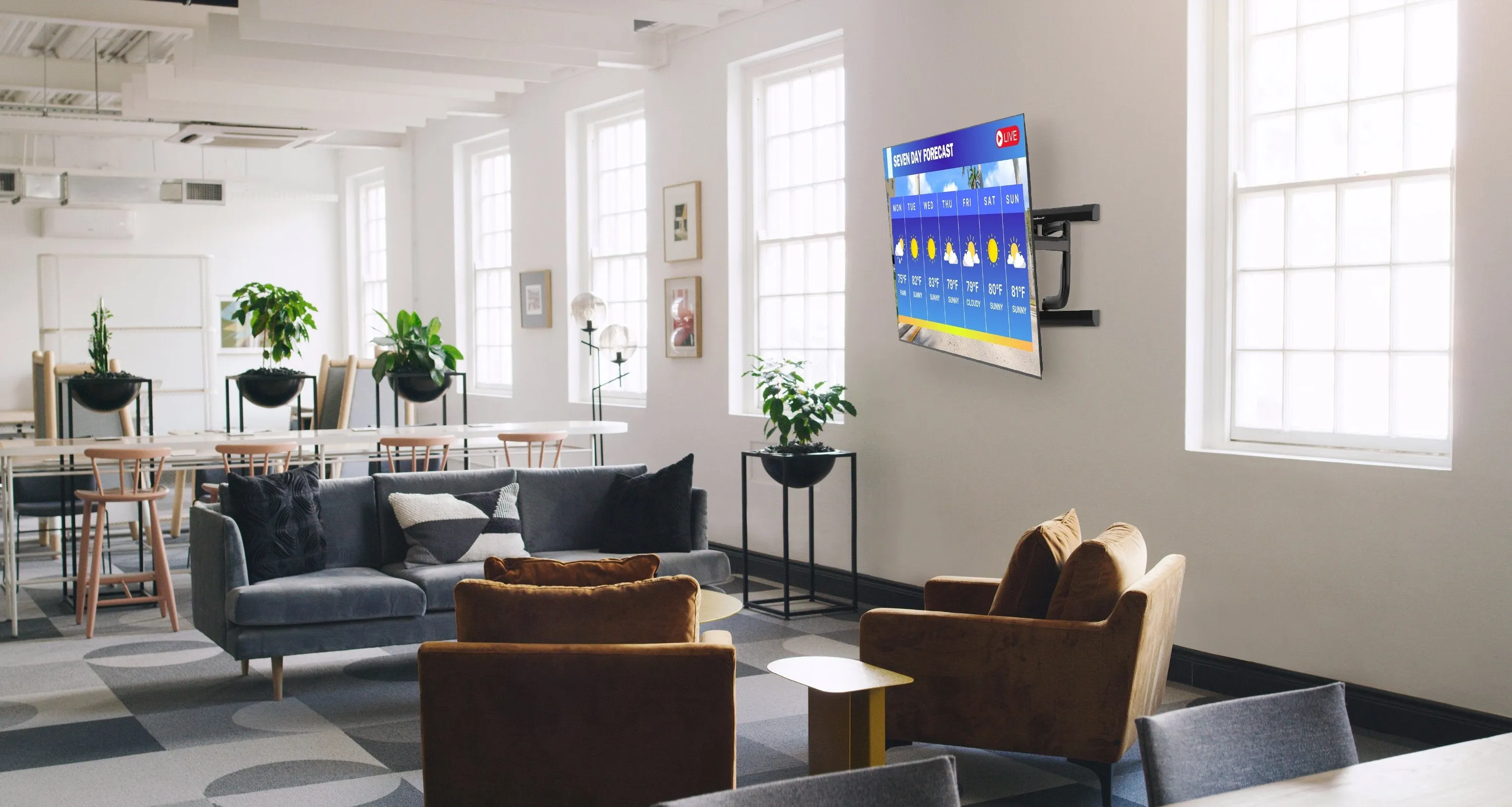 SmartMount<sup>®</sup> Articulating Wall Mount for 50" to 90"  Displays