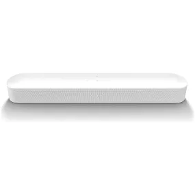 Sonos Beam (Gen 2) – Compact Smart Soundbar for TV, Music, and More (White)