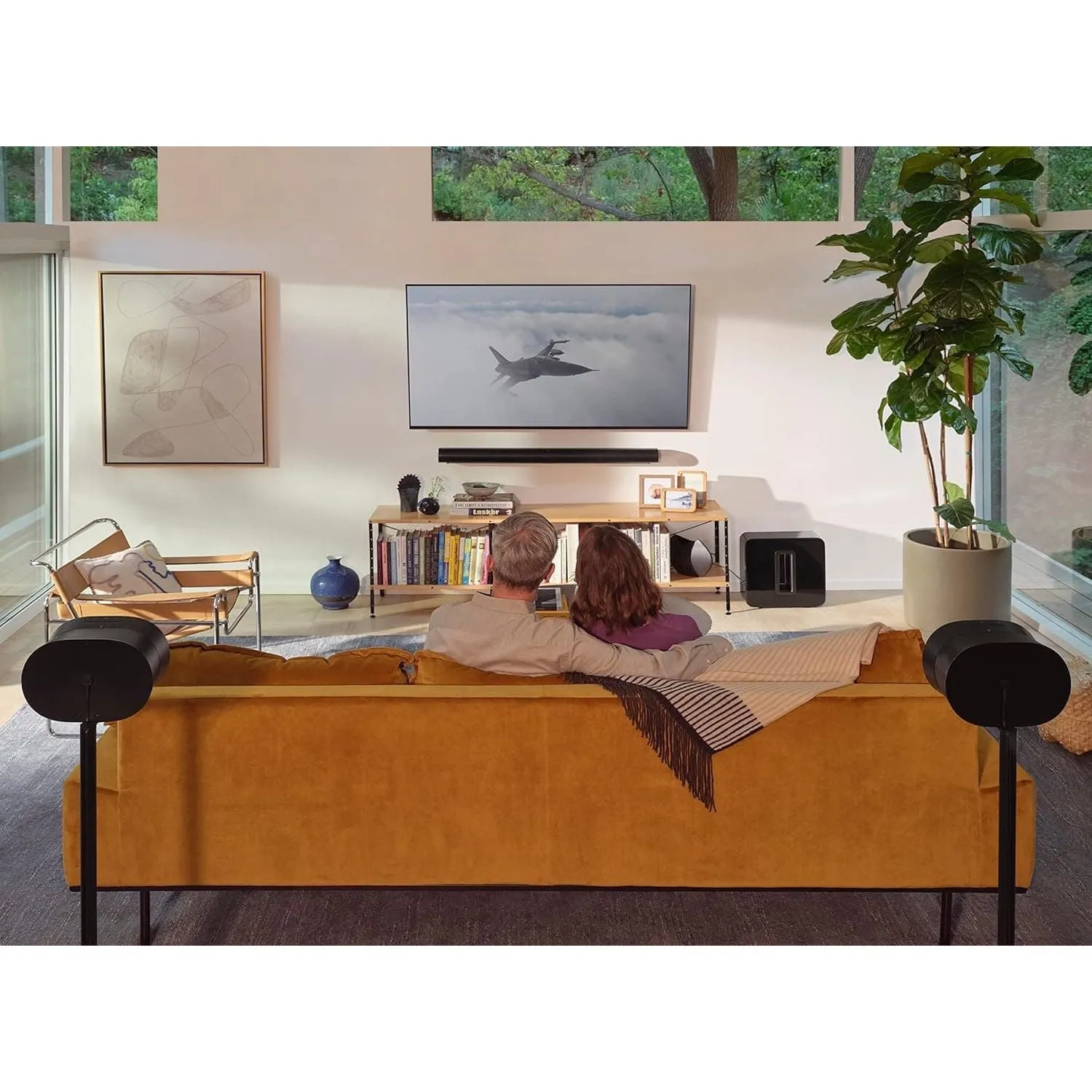Sonos Era 300. Feel sound all around. With next-level audio, Era 300 doesn’t just surround you, it puts you inside your music. (Black)