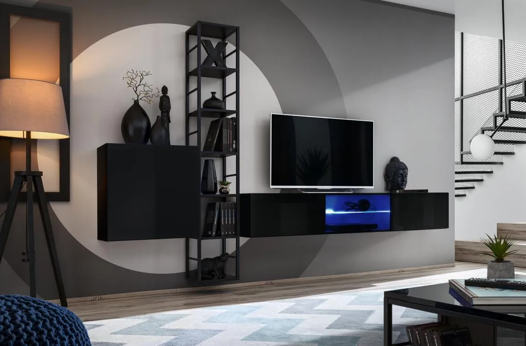 Switch Metal VI Entertainment Unit For TVs Up To 75"