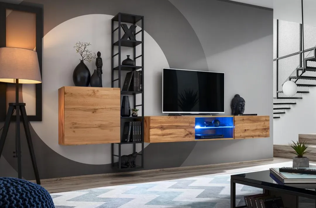 Switch Metal VI Entertainment Unit For TVs Up To 75"