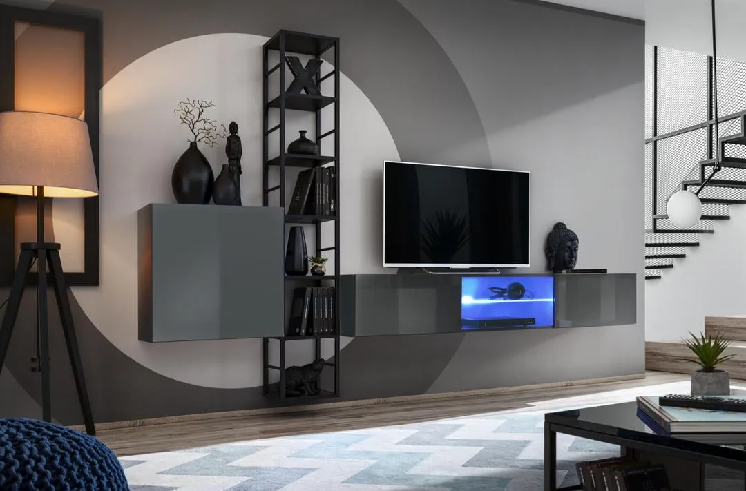 Switch Metal VI Entertainment Unit For TVs Up To 75"