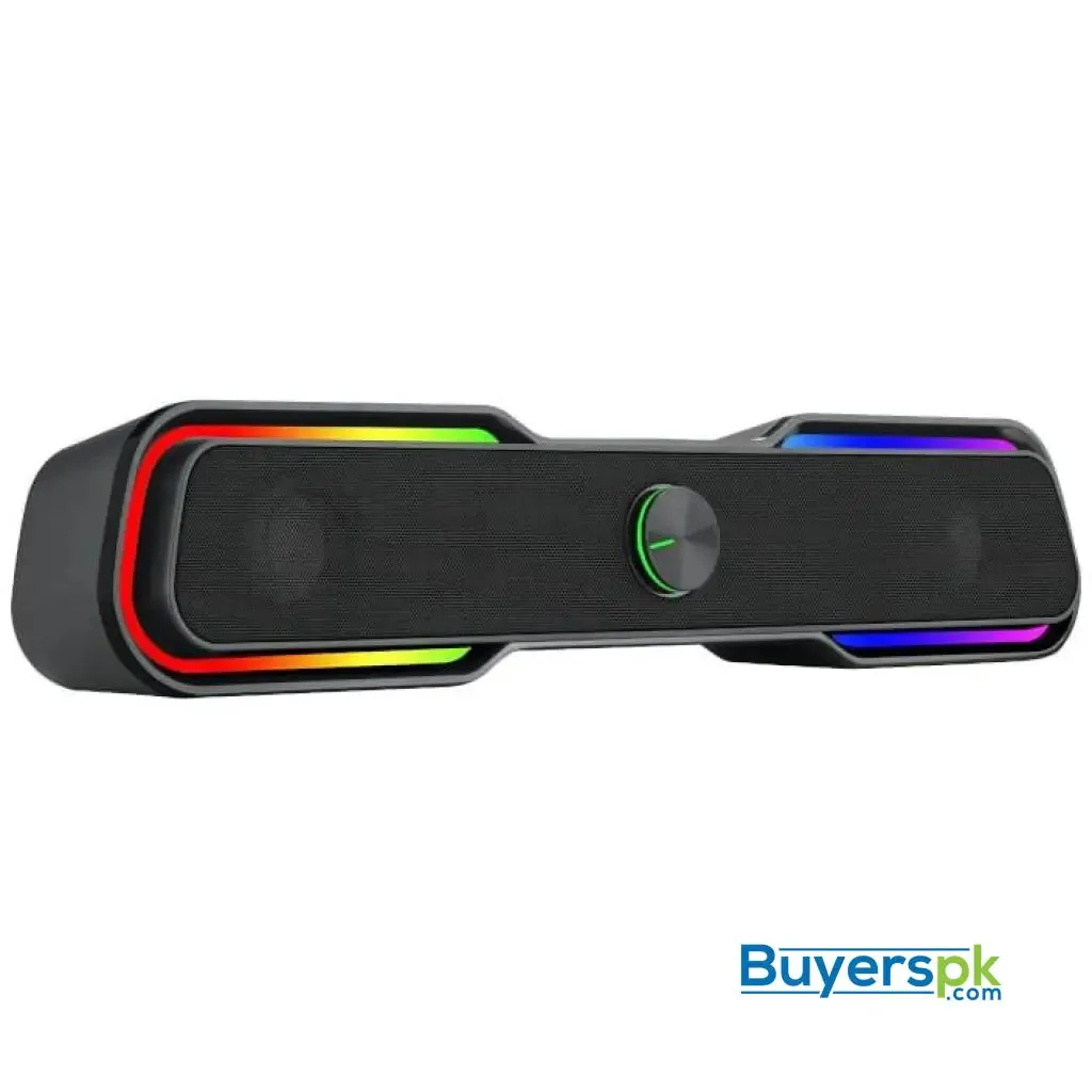 T-dagger X-ray T-tgs600 2 X 3w | 3.5mm | Rgb Soundbar – Black