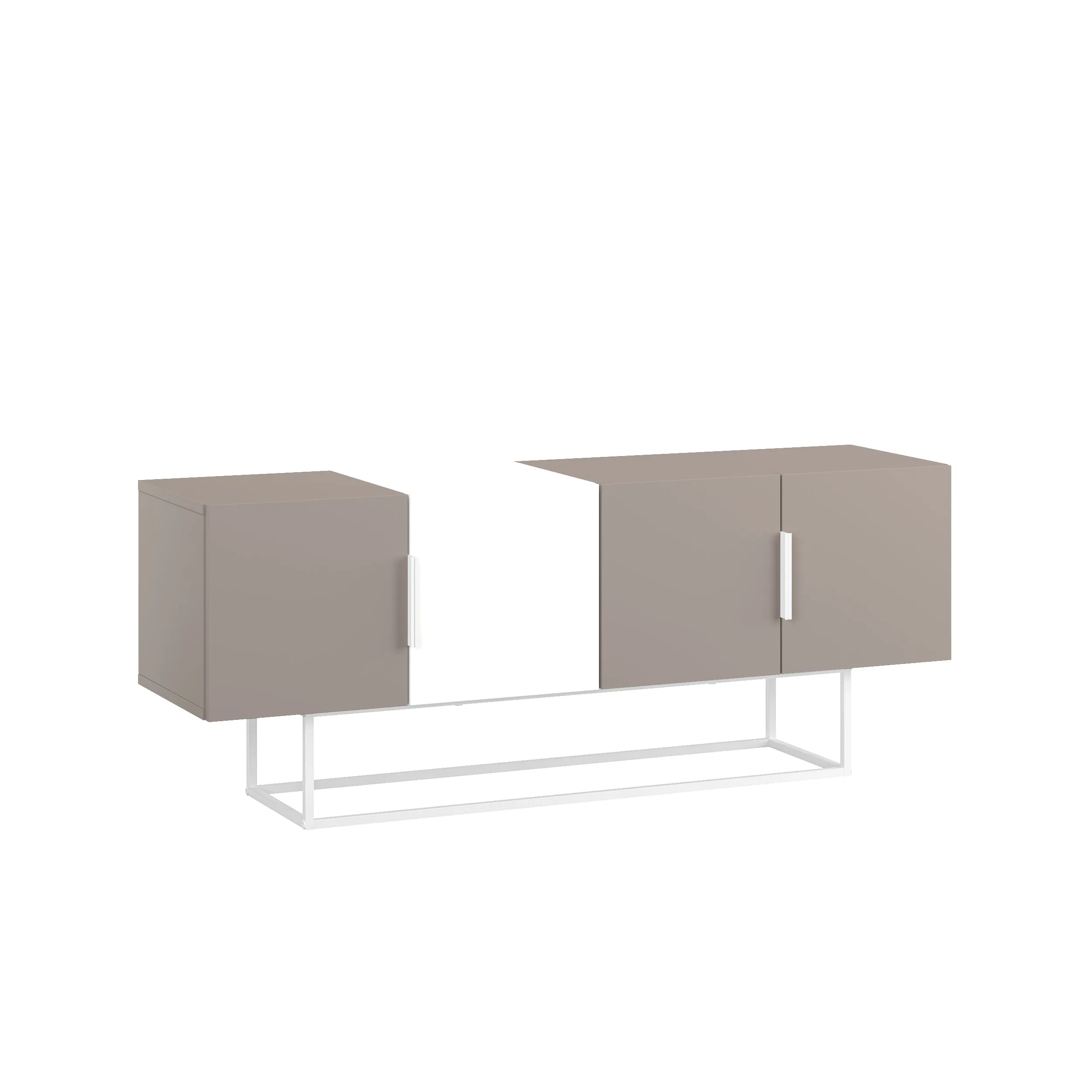 Tontini Modern TV Stand Multimedia Centre