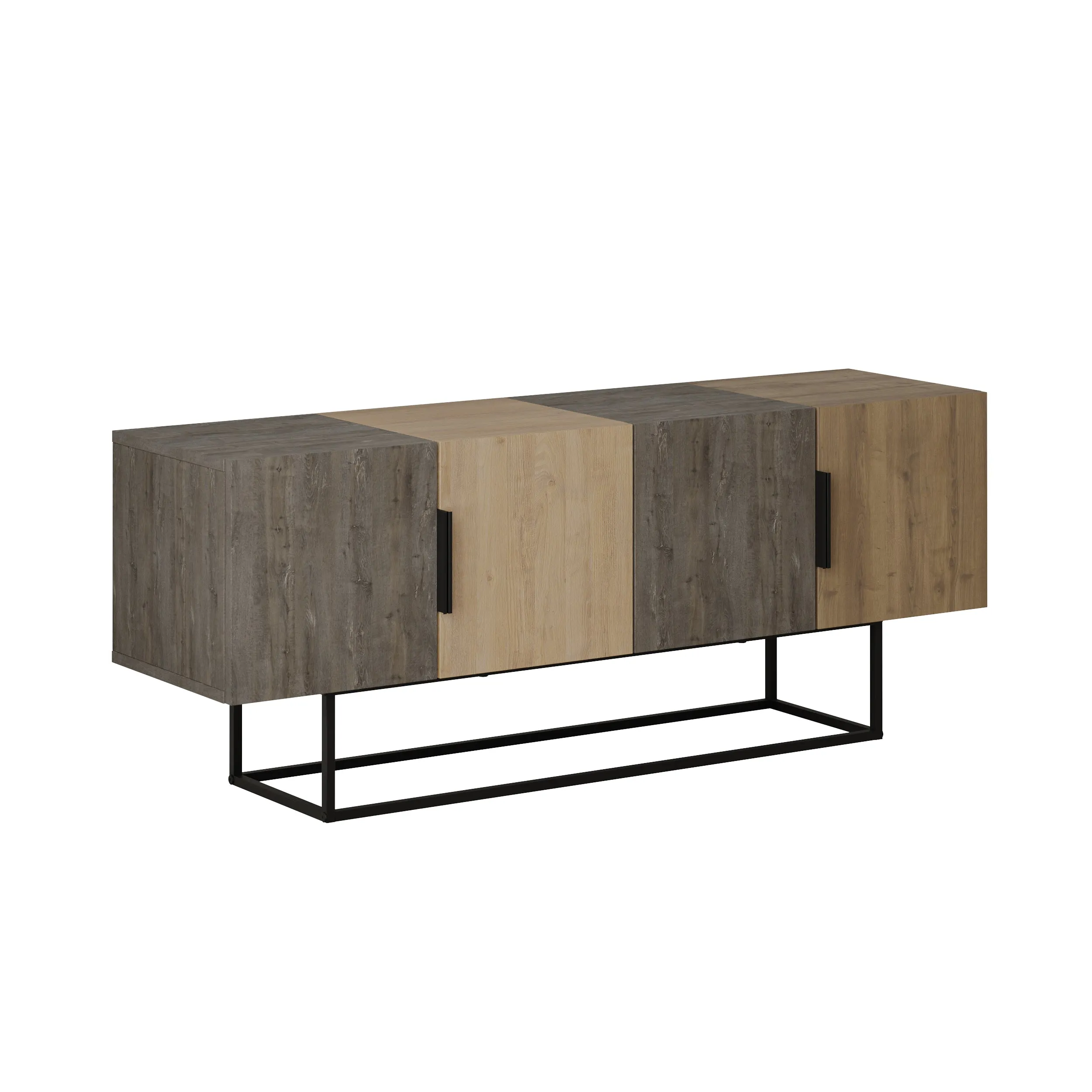 Tontini Modern TV Stand Multimedia Centre
