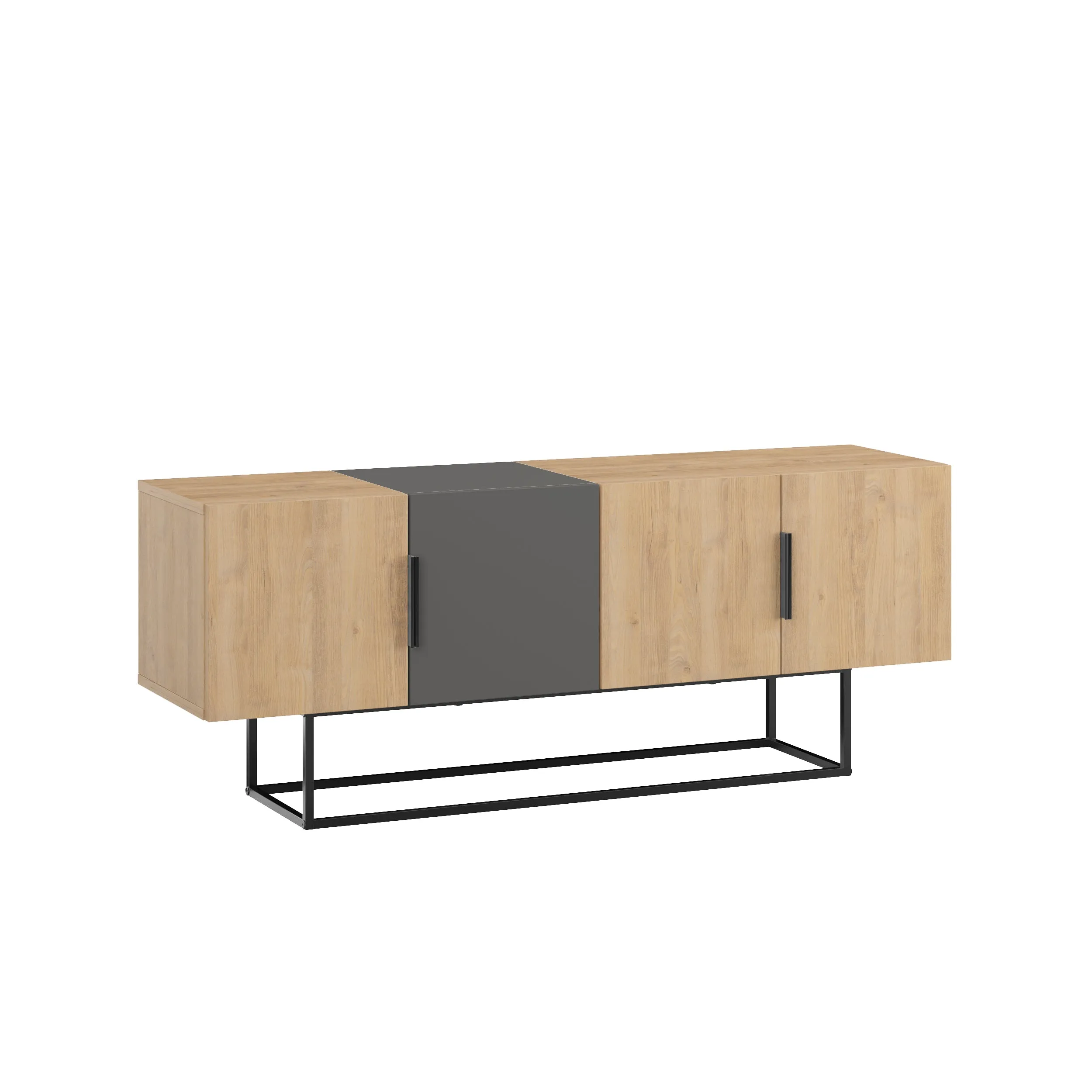 Tontini Modern TV Stand Multimedia Centre