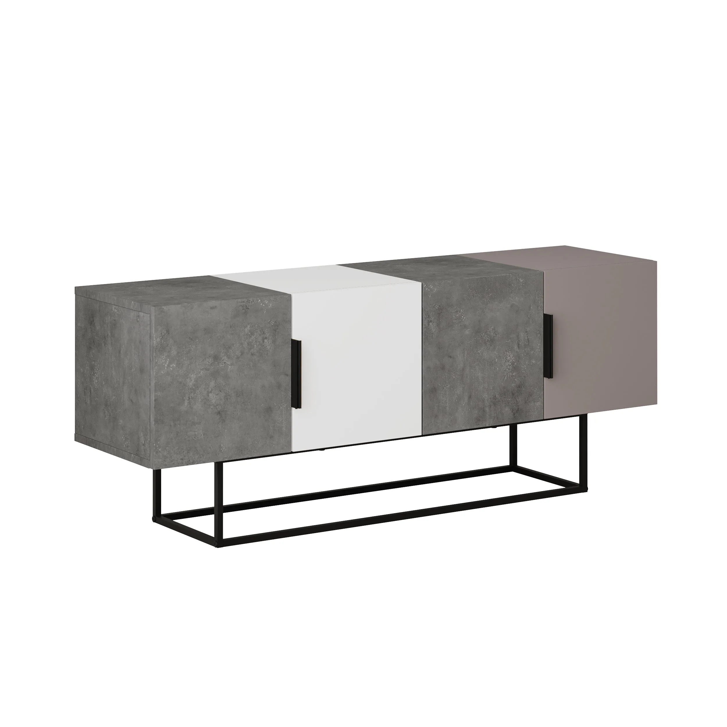 Tontini Modern TV Stand Multimedia Centre