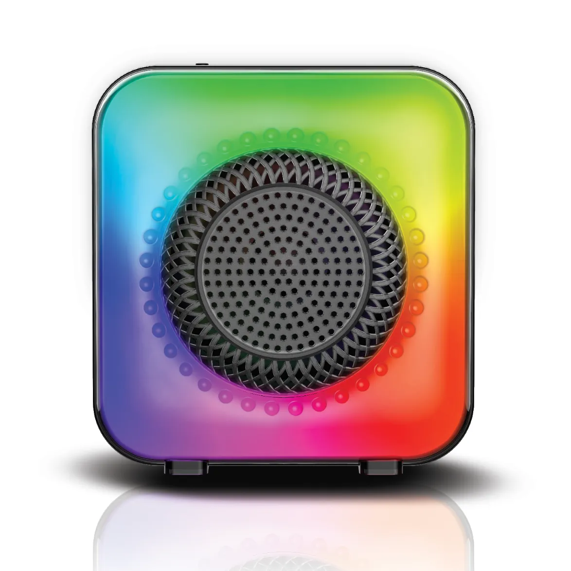 TOPTECH Angel-5 4" Bluetooth Speaker, 360° Stereo Sound, Flame Lights, 6 Hr Playtime