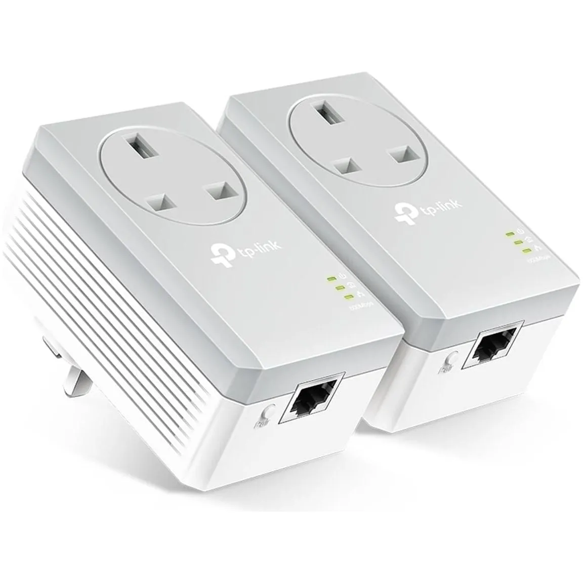 TP-Link TL-PA4010P KIT AV600 Powerline Adapter Starter Kit with Pass-Through