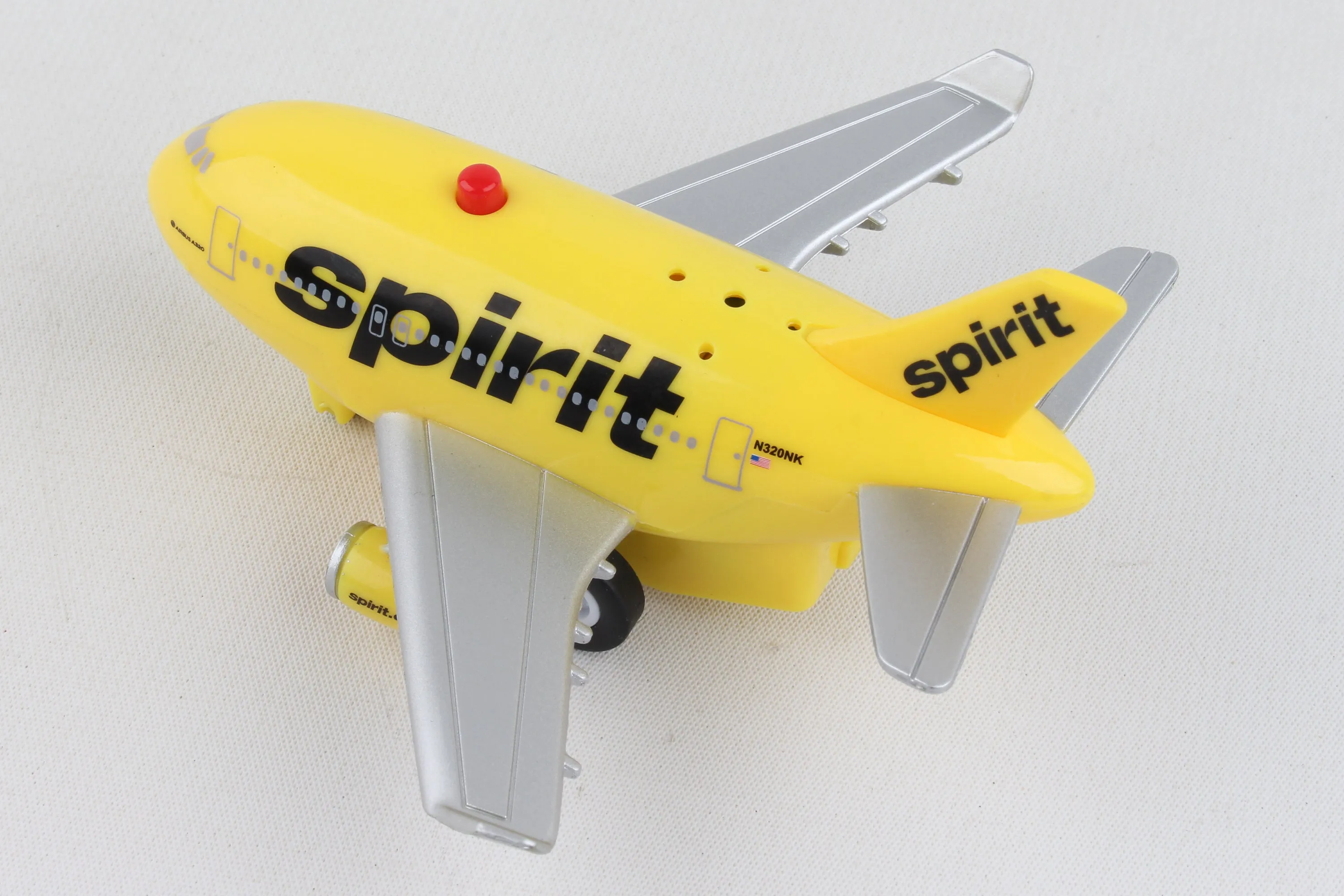 TT182 Sprit Airlines Pullback w/lights & sound