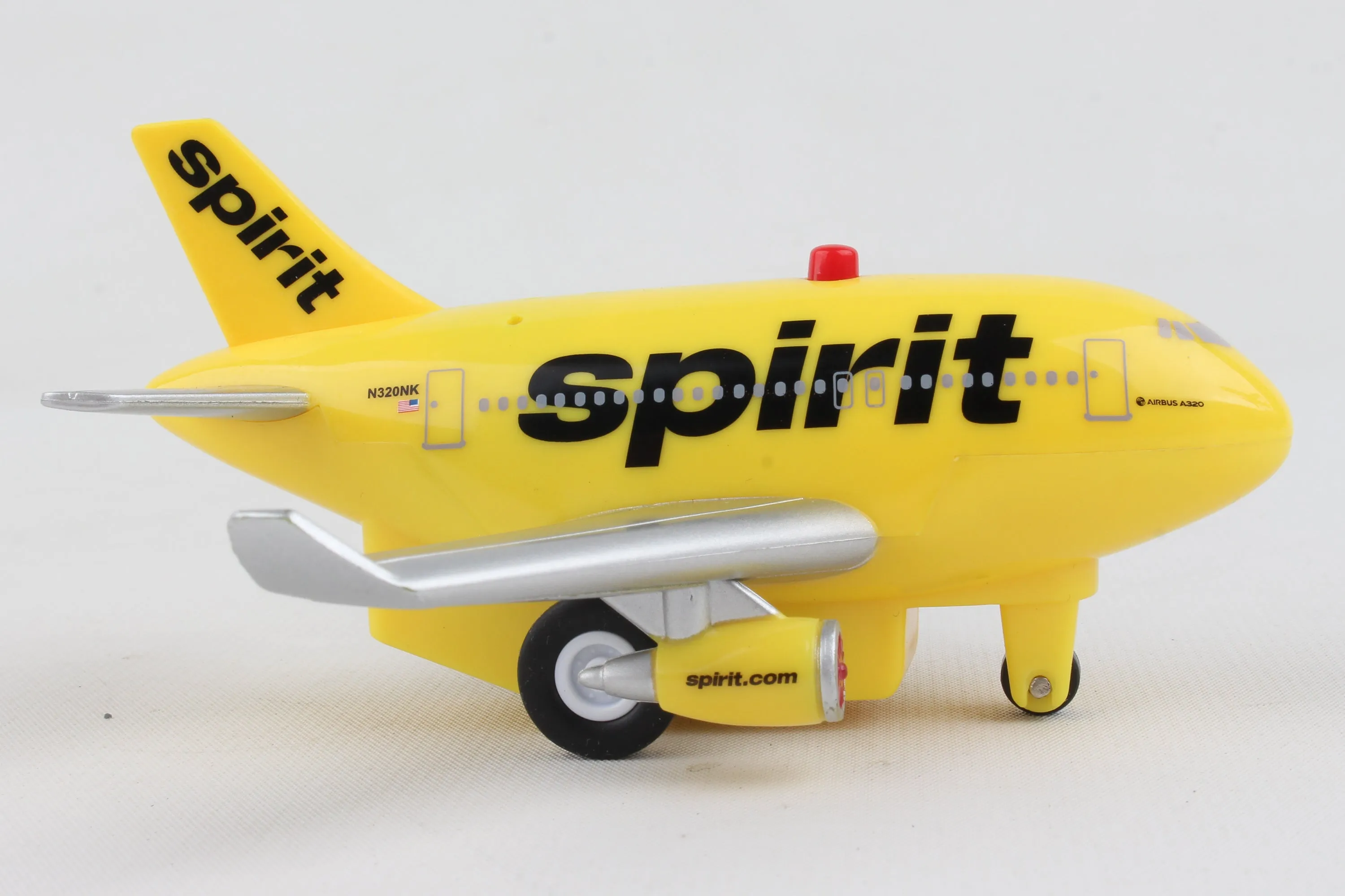 TT182 Sprit Airlines Pullback w/lights & sound