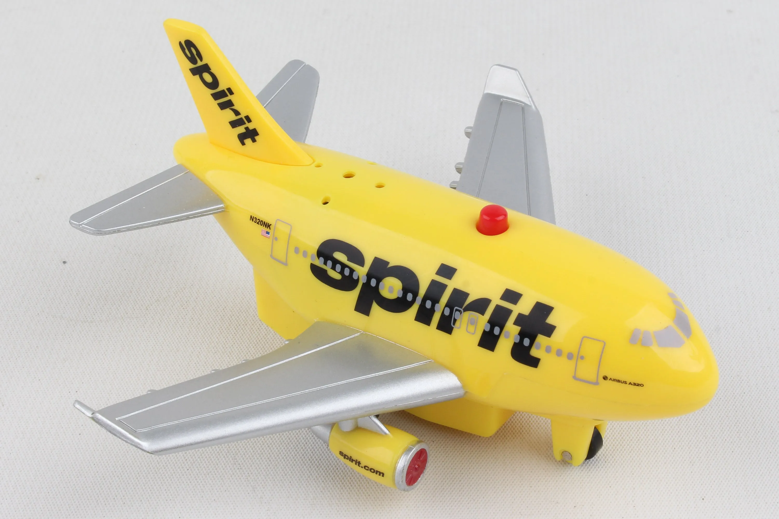 TT182 Sprit Airlines Pullback w/lights & sound